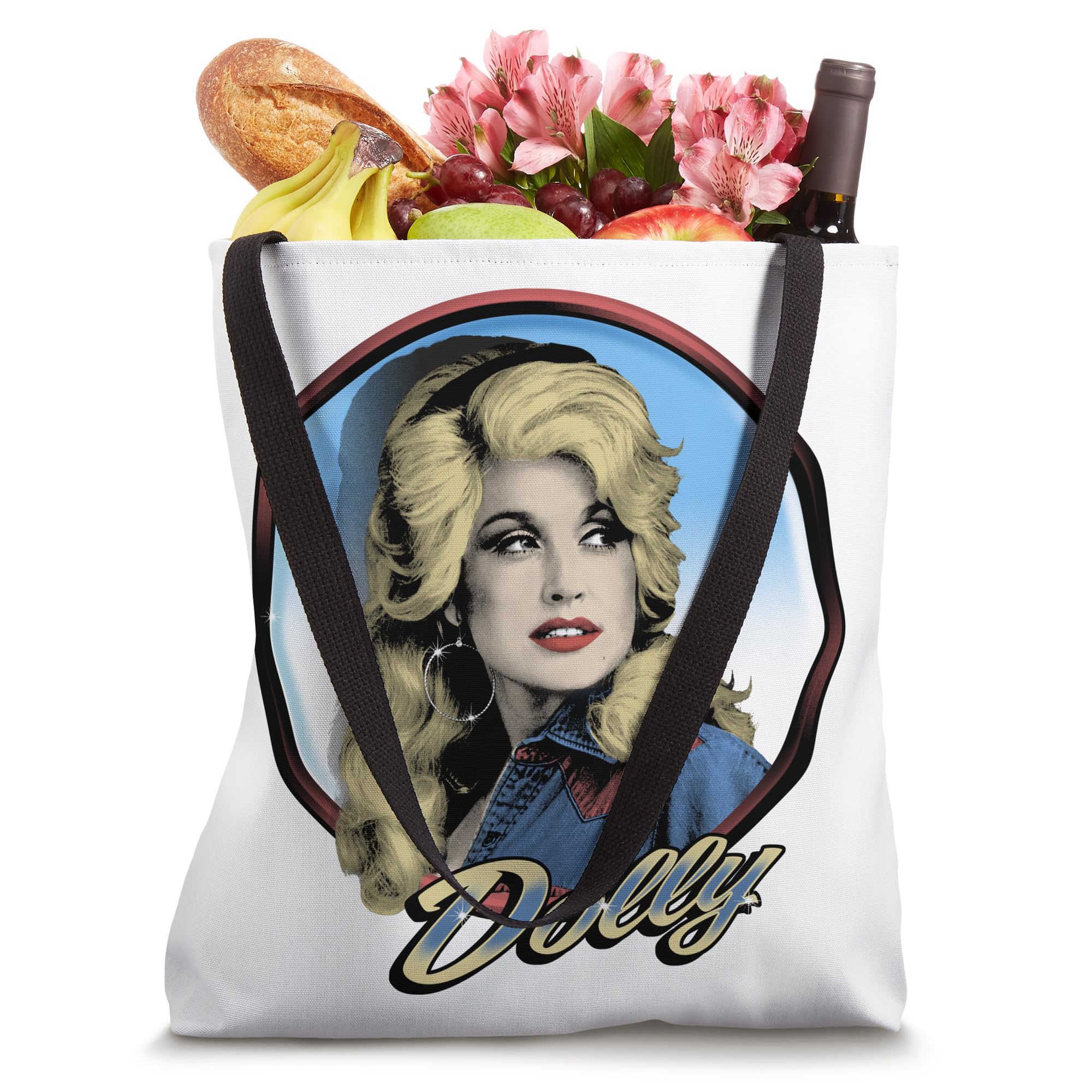 Dolly Parton Western Tote Bag