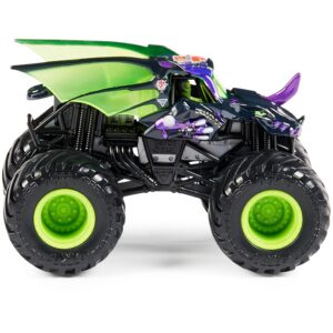 Monster Jam, Official Bakugan Dragonoid Vs. Batman Die-Cast Monster Trucks, 1:64 Scale, Kids Toys for Boys Ages 3 and up