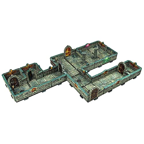 Archon Studio Pathfinder Terrain: Abomination Vaults Half-Height Walls, Small