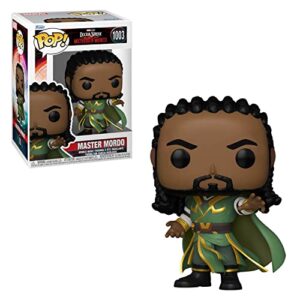 POP Marvel: Doctor Strange Multiverse of Madness - Master Mordo Funko Vinyl Figure (Bundled with Compatible Box Protector Case), Multicolor, 3.75 inches