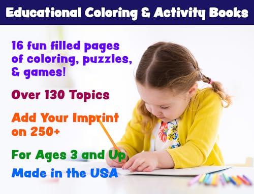 ZOCO - Learn to Recycle - Kids Educational Coloring Books (50 Bulk Pack, Without Crayons) - Earth Day, Environmental Program Handout - Recycling Activities for Kids