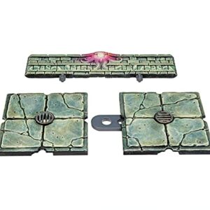 Archon Studio Pathfinder Terrain: Abomination Vaults Half-Height Walls, Small