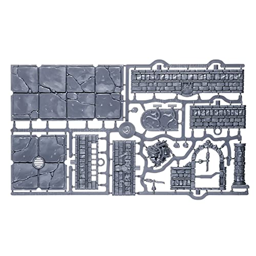 Archon Studio Pathfinder Terrain: Abomination Vaults Half-Height Walls, Small