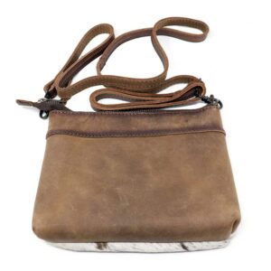 STS Ranchwear Women's Cowhide Grace Compact Durable Leather Casual Crossbody Bag with Adjustable & Removable Shoulder Strap