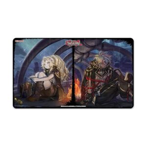 yu-gi-oh! game mat: albaz ecclesia tri brigade, 14 years and up