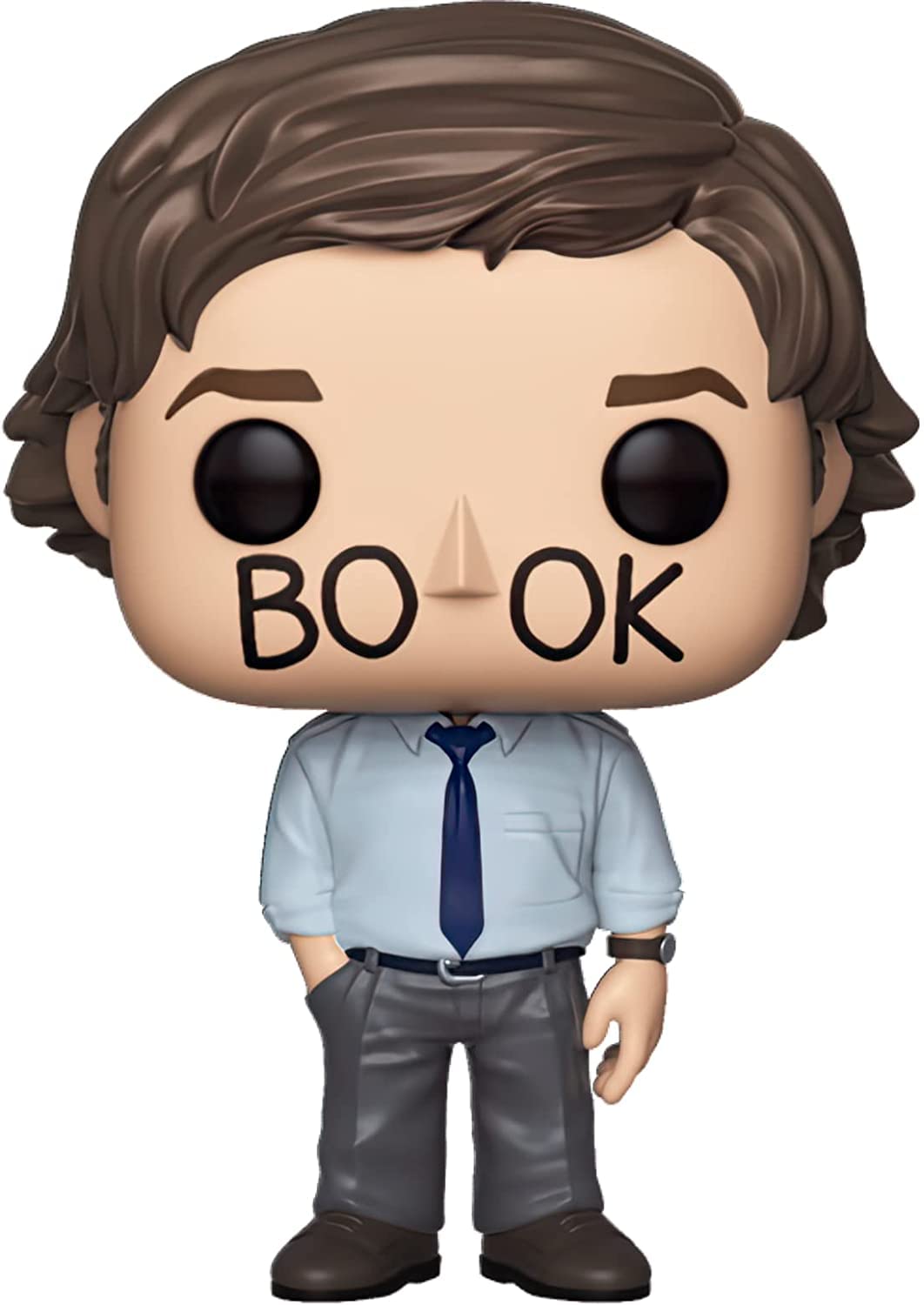 Funko Pop TV: The Office - Jim Halpert Chase (Bundled with Eco Tek Case Protector)