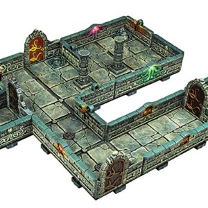 Archon Studio Pathfinder Terrain: Abomination Vaults Half-Height Walls, Small