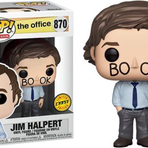 Funko Pop TV: The Office - Jim Halpert Chase (Bundled with Eco Tek Case Protector)