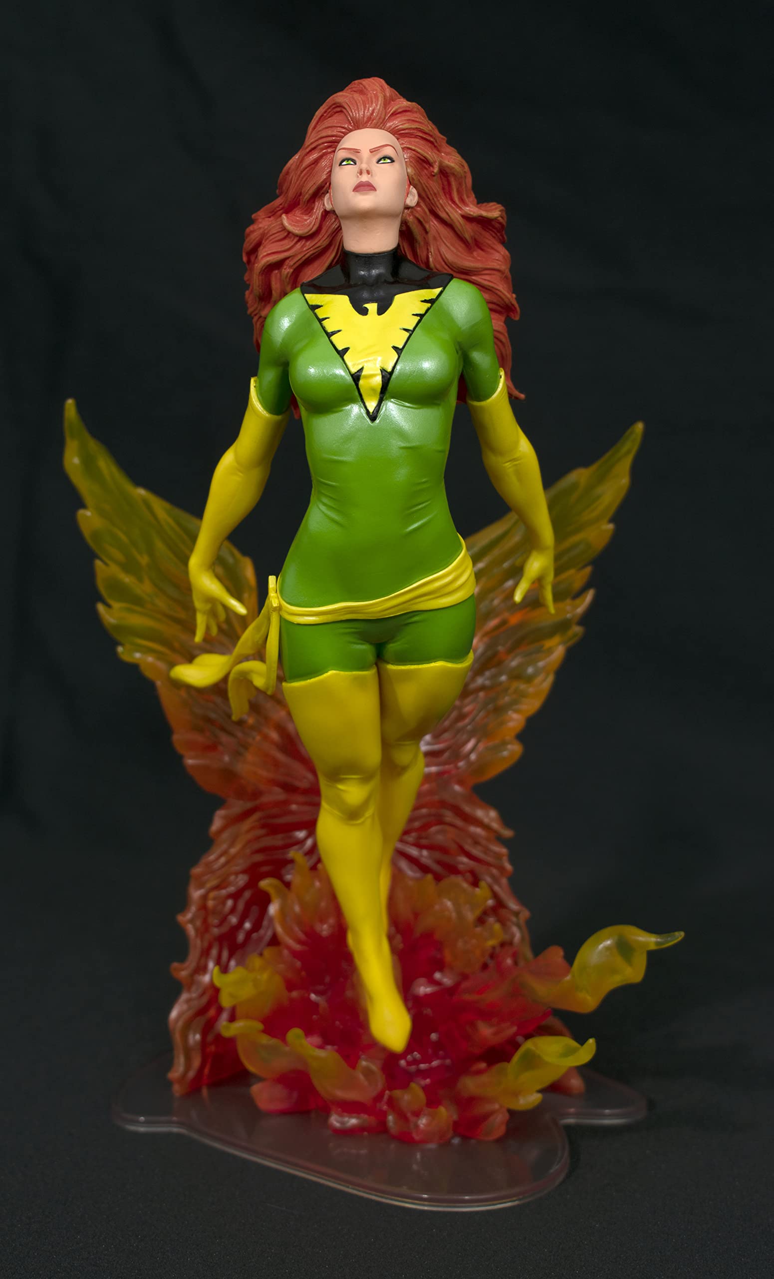 DIAMOND SELECT TOYS LLC Marvel Gallery: Phoenix (Green Outfit) SDCC Exclusive PVC Statue