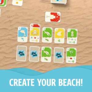 Ripple Card Game - Match, Stack, and Collect Combos on your Beach. Easy to Learn and Fun for Kids, Teens, & Adults.