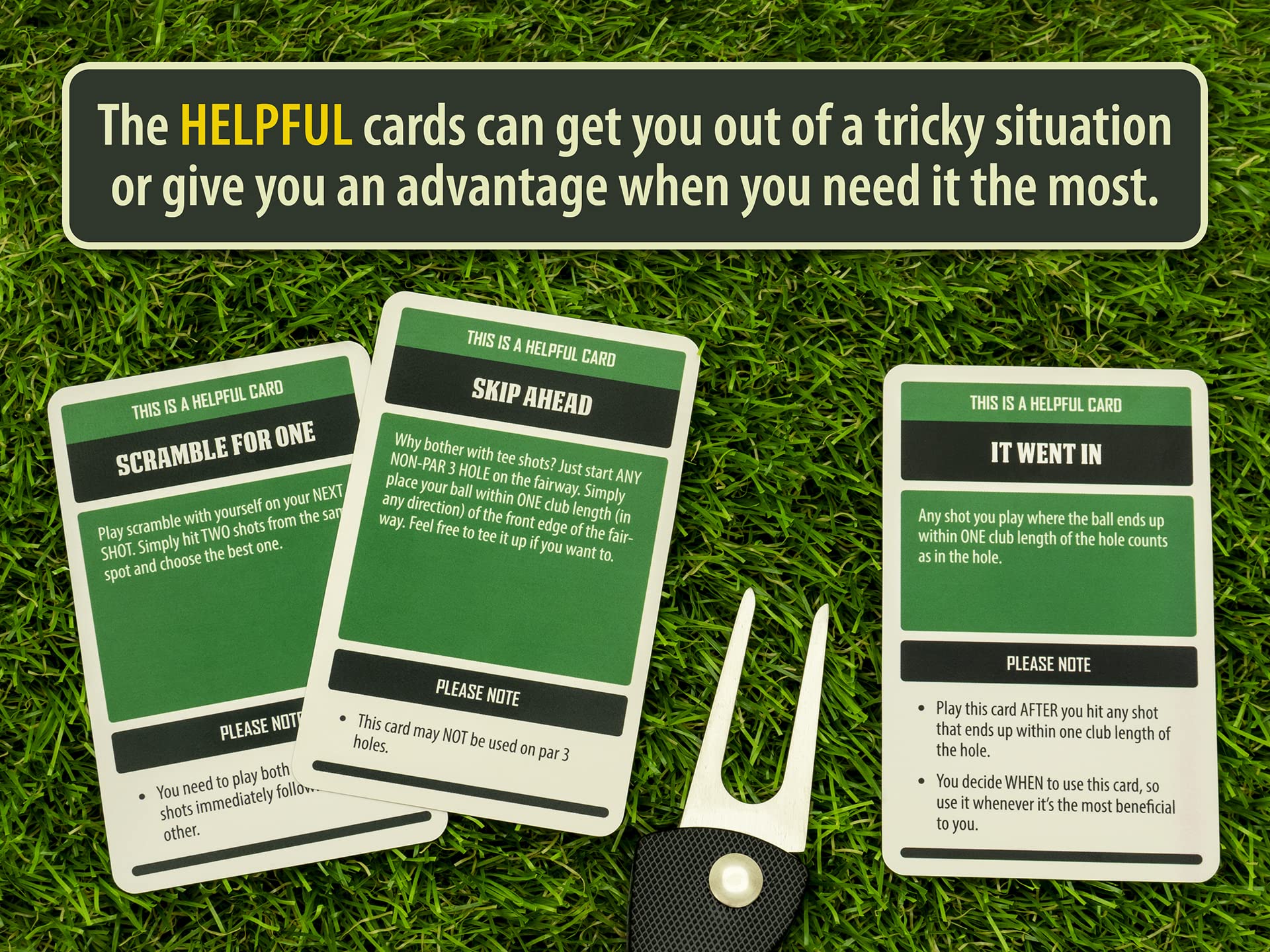 Mindmade Cards for Golfers - Make Golf Even More Fun with This On-Course Card Game