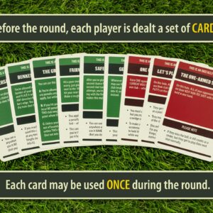 Mindmade Cards for Golfers - Make Golf Even More Fun with This On-Course Card Game