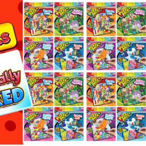 JA-RU's Mini Puzzle Pack (24 Puzzle Pack Assorted) with Resealable Travel Bag. Animal Puzzle Toys for Kids. Preschool Learning & Toddler Educational Toys Set. Party Favors Birthday Gift. 6770-24s