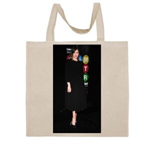 vera farmiga - a nice graphic cotton canvas tote bag fca #fcag1274884