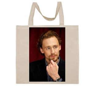 fc carino tom hiddleston - a nice graphic cotton canvas tote bag fca #fcag734735