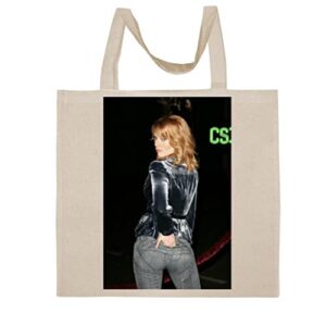 fc carino marg helgenberger - a nice graphic cotton canvas tote bag fca #fcag296902