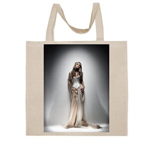 fc carino sarah brightman - a nice graphic cotton canvas tote bag fca #fcag426115