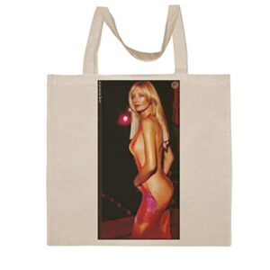 fc carino joely richardson - a nice graphic cotton canvas tote bag fca #fcag106141