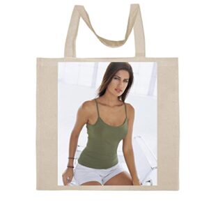 FC Carino Yamila Diaz Rahi - A Nice Graphic Cotton Canvas Tote Bag FCA #FCAG420622