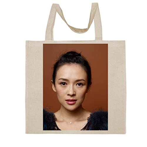 FC Carino Ziyi Zhang - A Nice Graphic Cotton Canvas Tote Bag FCA #FCAG633054