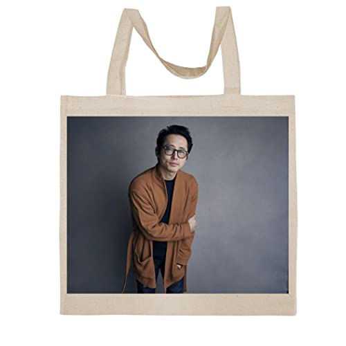 FC Carino Steven Yeun - A Nice Graphic Cotton Canvas Tote Bag FCA #FCAG1238520