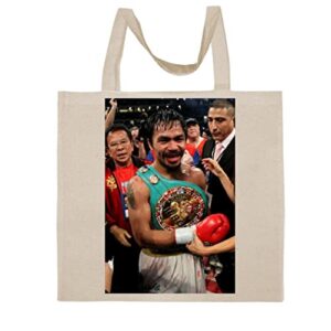 FC Carino Manny Pacquiao - A Nice Graphic Cotton Canvas Tote Bag FCA #FCAG317891