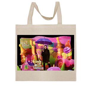 fc carino vanessa hudgens - a nice graphic cotton canvas tote bag fca #fcag2432061