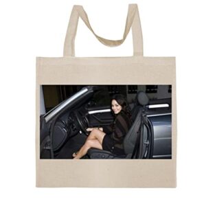 FC Carino Vanessa Anne Hudgens - A Nice Graphic Cotton Canvas Tote Bag FCA #FCAG412708