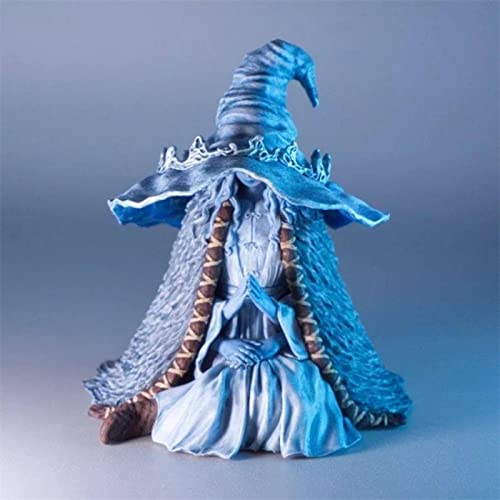 NA Ranni The Witch Elden Ring Statue, Mysterious Merchandise Figures with Detachable Hat,Elden Fans Gift, Decor Sculpture, Game Collection Ornaments, as shown, 10cm