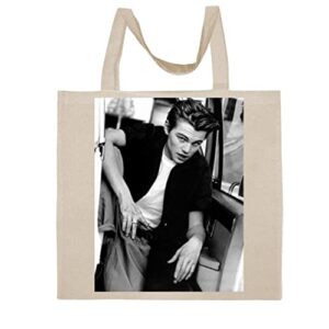 Leonadro Di Caprio - A Nice Graphic Cotton Canvas Tote Bag FCA #FCAG227249