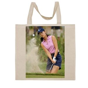 fc carino michelle wie - a nice graphic cotton canvas tote bag fca #fcag148156