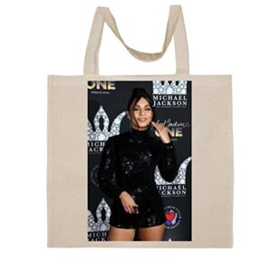 fc carino vanessa hudgens - a nice graphic cotton canvas tote bag fca #fcag2432060