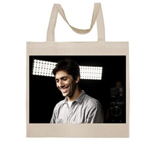 fc carino nev schulman - a nice graphic cotton canvas tote bag fca #fcag663948