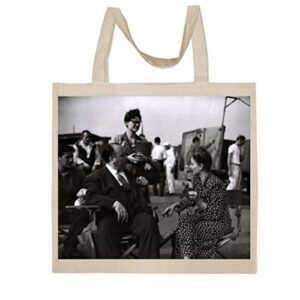 fc carino tallulah bankhead - a nice graphic cotton canvas tote bag fca #fcag311655