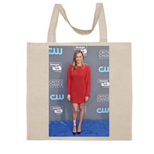 fc carino yvonne strahovski - a nice graphic cotton canvas tote bag fca #fcag1254759