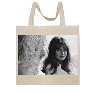 FC Carino Jean Shrimpton - A Nice Graphic Cotton Canvas Tote Bag FCA #FCAG439630