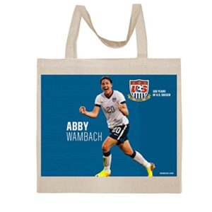 fc carino abby wambach - a nice graphic cotton canvas tote bag fca #fcag687589