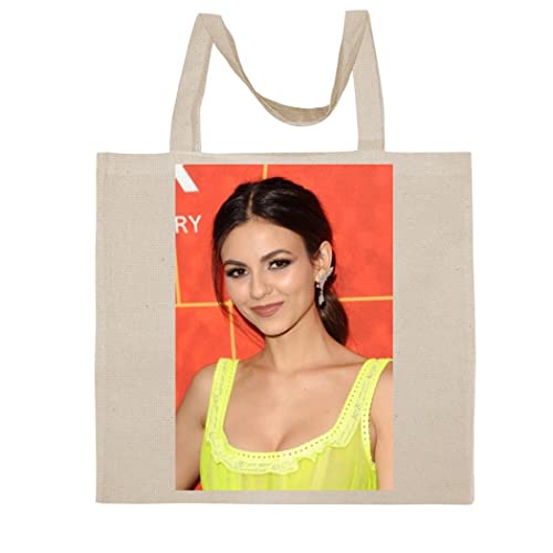 FC Carino Victoria Justice - A Nice Graphic Cotton Canvas Tote Bag FCA #FCAG2390011