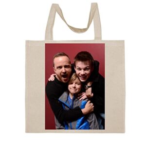 FC Carino Aaron Paul - A Nice Graphic Cotton Canvas Tote Bag FCA #FCAG720839