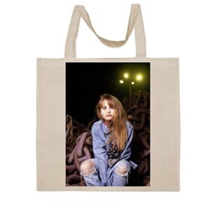 FC Carino Vanessa Paradis - A Nice Graphic Cotton Canvas Tote Bag FCA #FCAG438802