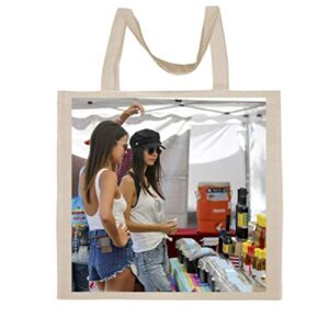 fc carino victoria justice - a nice graphic cotton canvas tote bag fca #fcag1486615