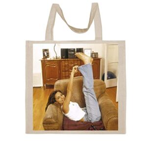 fc carino vanessa marcil - a nice graphic cotton canvas tote bag fca #fcag412480