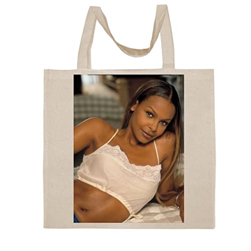 FC Carino Samantha Mumba - A Nice Graphic Cotton Canvas Tote Bag FCA #FCAG427991