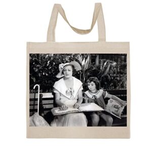 fc carino irene dunne - a nice graphic cotton canvas tote bag fca #fcag305936