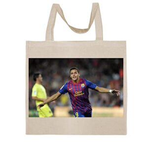 FC Carino Alexis Sanchez - A Nice Graphic Cotton Canvas Tote Bag FCA #FCAG702778