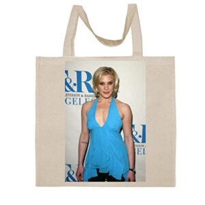 fc carino katee sackhoff - a nice graphic cotton canvas tote bag fca #fcag186313