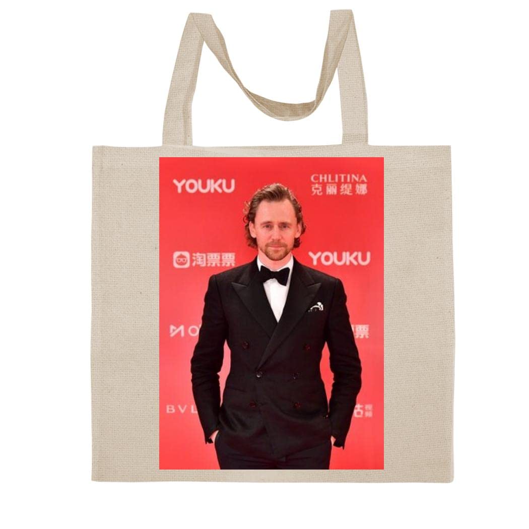 FC Carino Tom Hiddleston - A Nice Graphic Cotton Canvas Tote Bag FCA #FCAG2474508