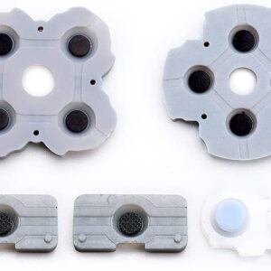 Conductive Adhesive Rubber Pad Silicone Pads Buttons Replacement for PS5 Controller Button Kit