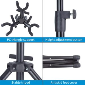 Luvay 3 Multi-Stand for Guitar, Ukulele, Bass, Standing Rack Holder Display, Hight Adjustable - Vertical Style