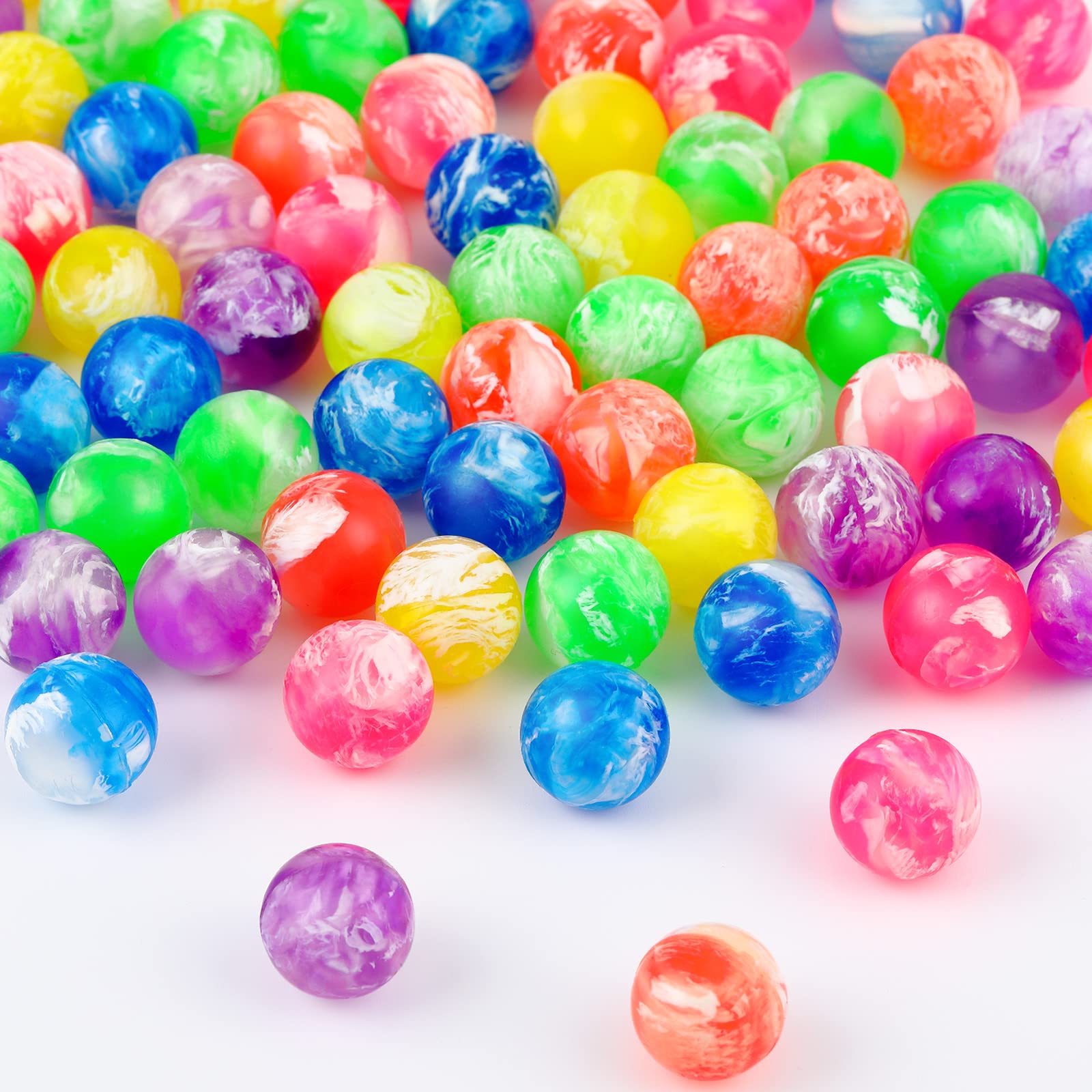 Sumind 500 Pc Small Bouncy Balls in Bulk 0.78 inch Rubber High Bouncing Balls Mini Bouncy Balls for Birthday Party Favors Gift Game Prizes Vending Machines Fillers Outdoor Activities